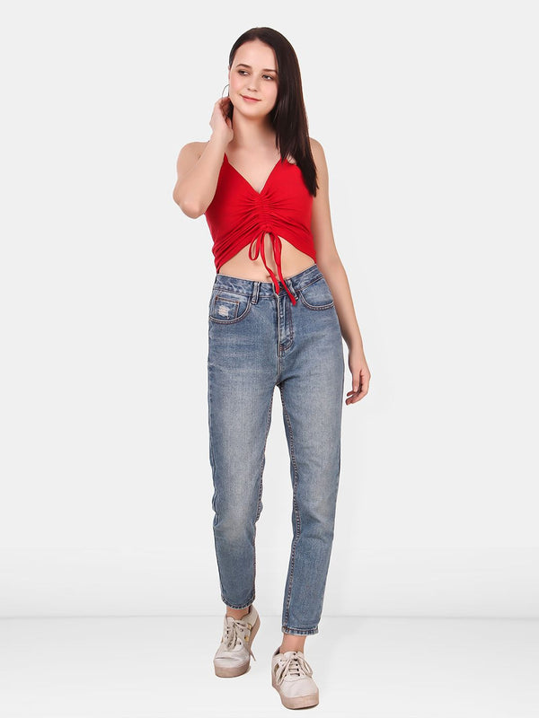 Be You Cotton Crop Top