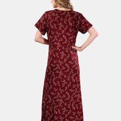 Be You Floral Printed Maxi Nightdress