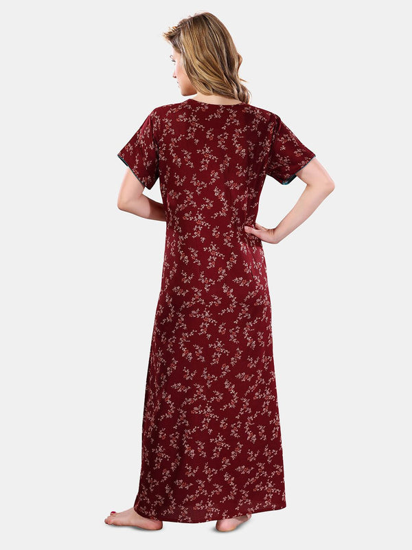 Be You Floral Printed Maxi Nightdress