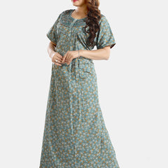 Be You Floral Printed Maxi Nightdress