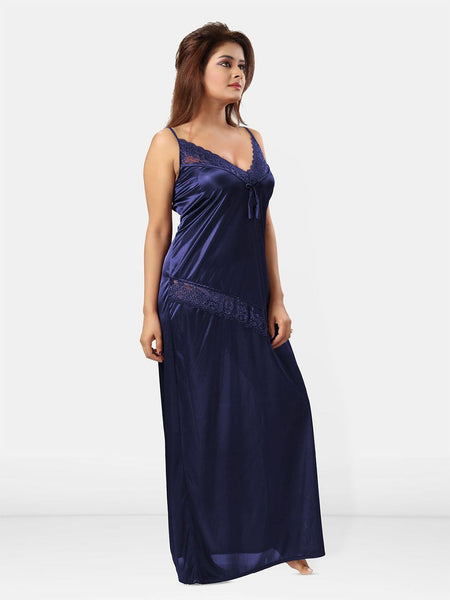 Be You Women Shoulder Straps Maxi Nightdress