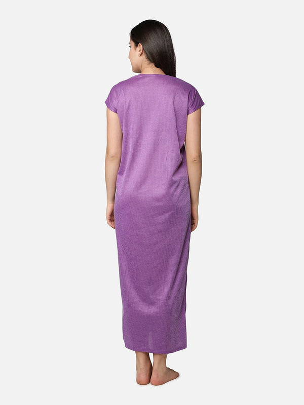 Be You Striped Maxi Nightdress
