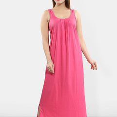 Be You Sleeveless Cotton Midi Nightdress