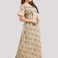 Be You Floral Printed Maxi Nightdress