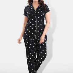 Be You Women Graphic Printed Night suit
