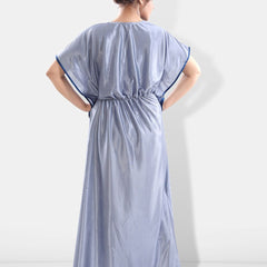 Be You V-Neck Satin Maxi Kaftan Nightdress