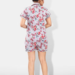 Be You Floral Printed Night Suit
