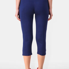 Be You Cotton Solid Three Fourth -Length Tights