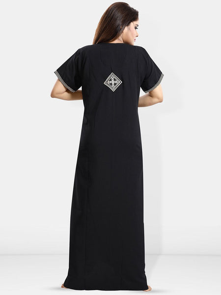 Be You Embroidered Maxi Nightdress