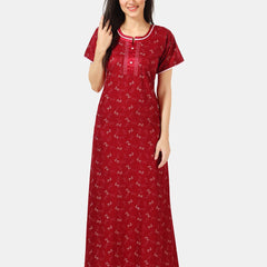 Be You Printed Maxi Nightdress