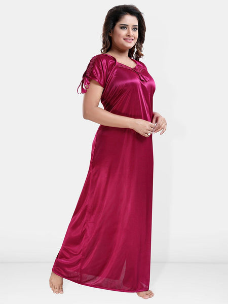 Be You Satin Maxi Nightdress