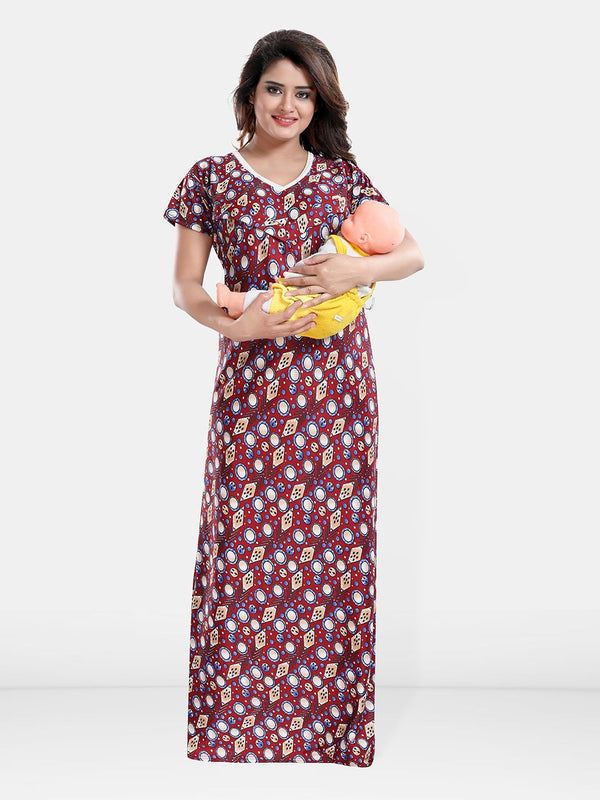 Be You Printed Maxi Nightdress Pack Of 2