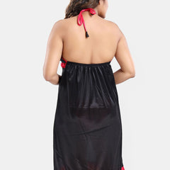 Be You Satin Wrap Nightdress With Robe