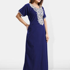Be You Embroidered Maxi Nightdress