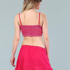 Be You Pink & Red Net Baby Doll