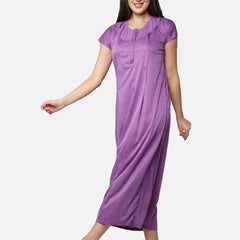 Be You Striped Maternity Maxi Nightdress
