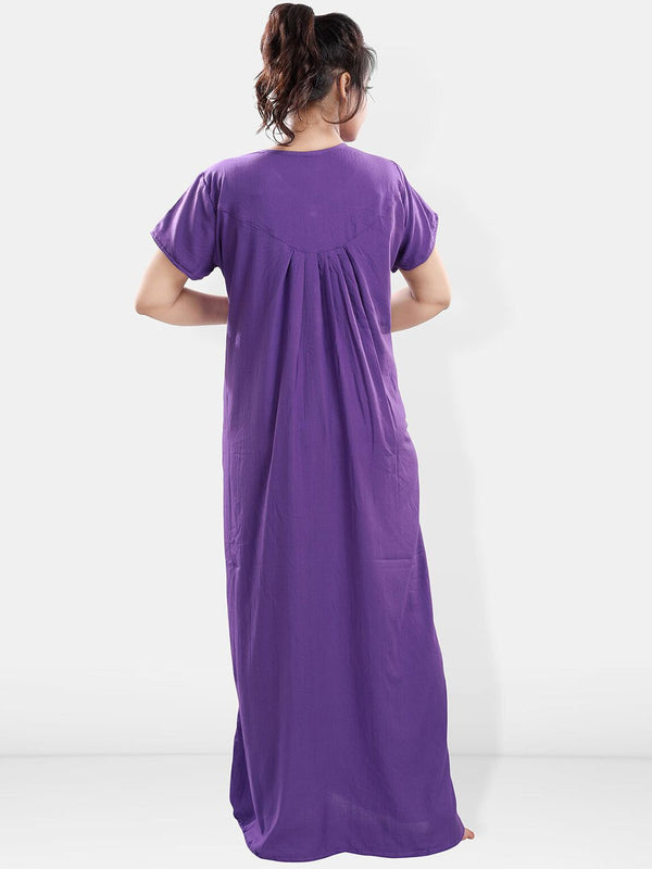 Be You V Neck Maxi Nightdress