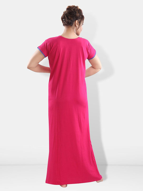 Be You Embroidered Detail Maxi Nightdress
