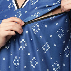 Be You Printed Maxi Nightdress