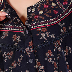 Be You Floral Printed Maxi Nightdress