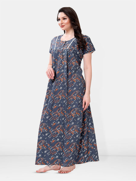 Be You Printed Maxi Nightdress