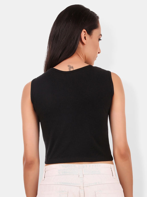 Be You Cotton Crop Top
