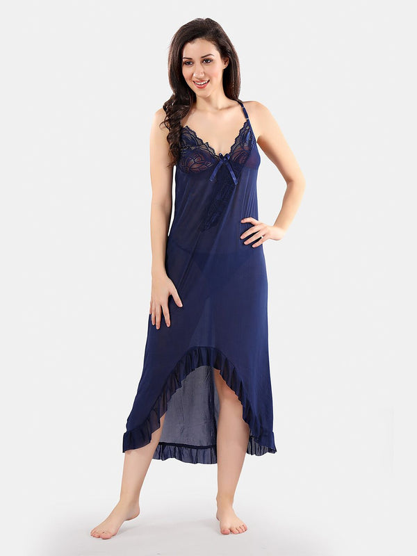 Be You Net Baby Doll With High-Low