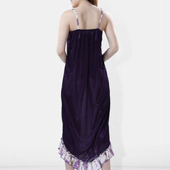 Be You Floral Printed Satin Maxi Nightdress