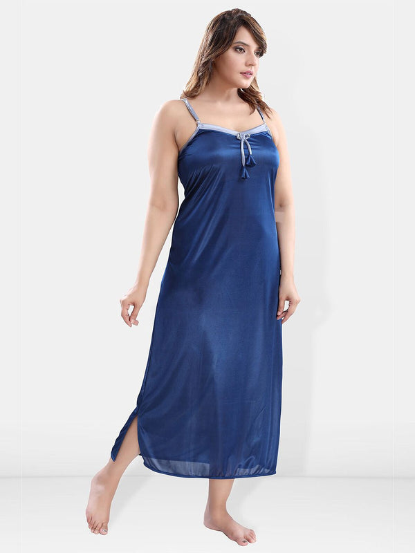 Be You Satin Maxi Nightdress With Robe