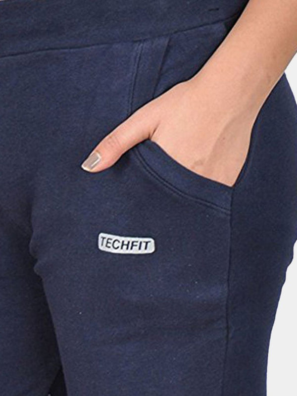 Be You Women Cotton Mid-rise Track Pants