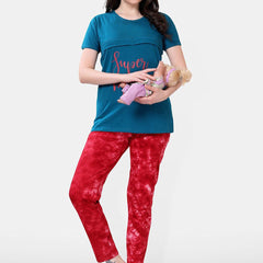 Be You Women Tie and Dye Night suit