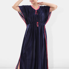 Be You Maxi Satin Kaftan Nightdress