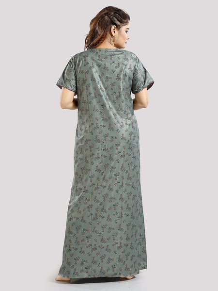 Be You Floral Printed Maxi Nightdress