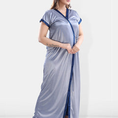 Be You Satin Maxi Nightdress With Robe