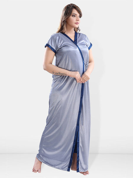 Be You Satin Maxi Nightdress With Robe