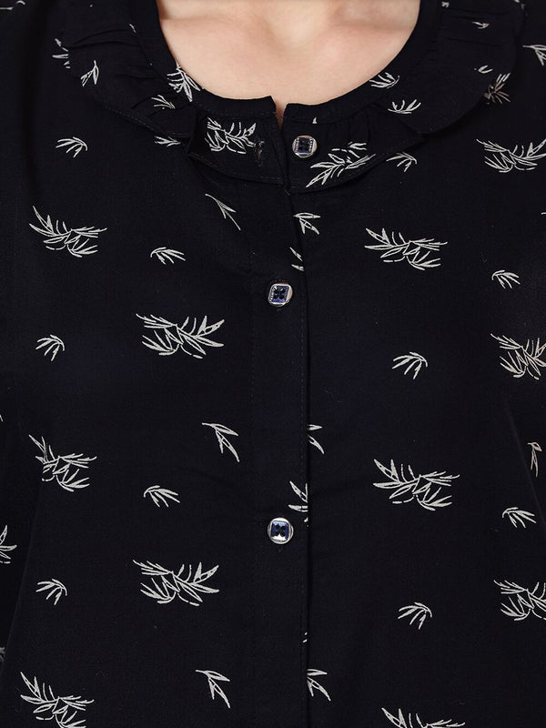 Be You Abstract Printed Night Suit