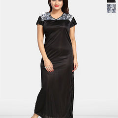 Be You Women Pack Of 2 Printed Maxi Nightdress