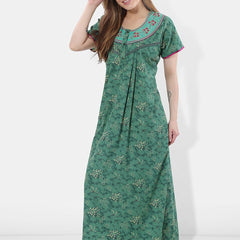 Be You Floral Printed Maxi Nightdress