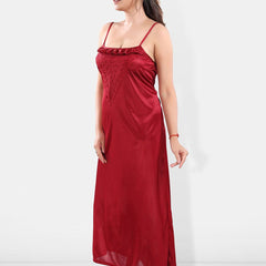Be You Satin Maxi Nightdress With Robe