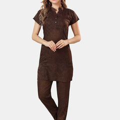 Be You Ethnic Motifs Printed Night Suit