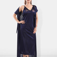 Be You Satin Maxi Nightdress With Robe