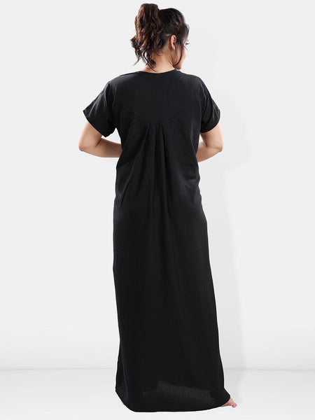 Be You V Neck Maxi Nightdress
