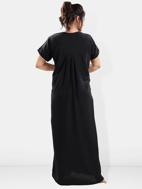 Be You V Neck Maxi Nightdress