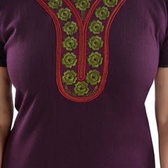 Be You Embroidered Maxi Nightdress