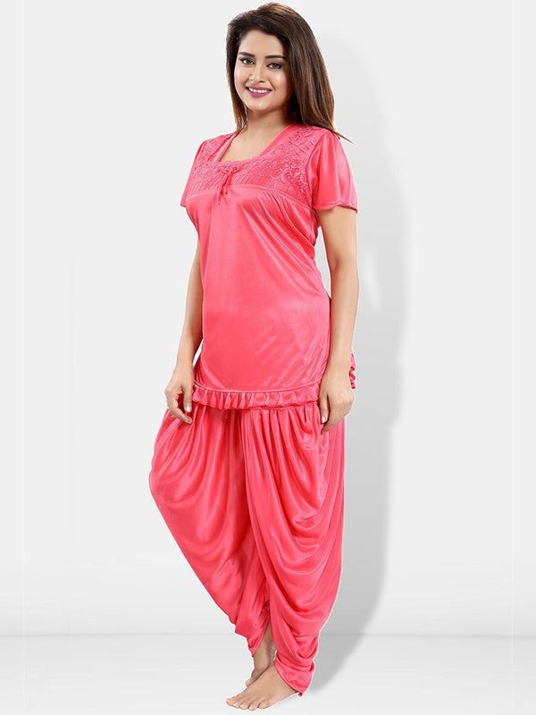 Be You Satin Top & Patiyala Pyjama