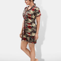 Be You Abstract Printed Night suit