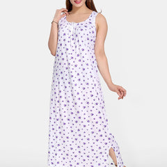 Be You Women Printed A-line Nightdress