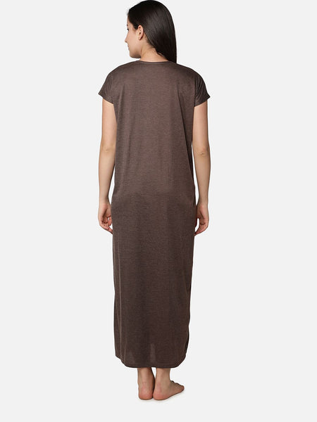 Be You Striped Maternity Maxi Nightdress