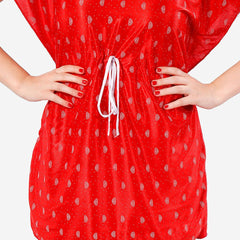 Be You Conversational Printed Satin Night Suit