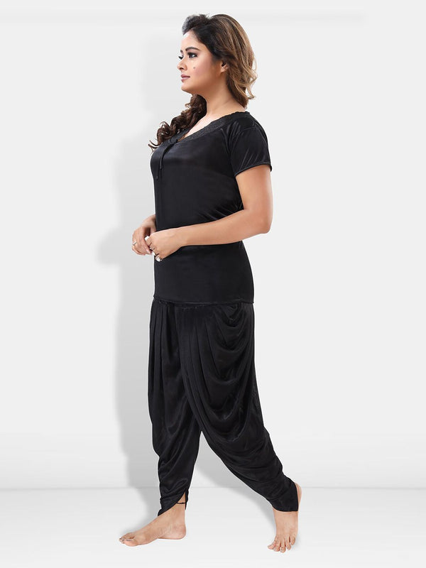 Be You 6 Pieces Satin Maxi Nightdress Set With Robe And Lingerie Set